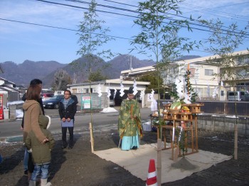 地鎮祭　武田神社